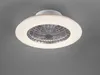 LED Deckenventilator STRALSUND Ø49cm Silber Fernbedienung Produktbild-Vorschau 8