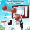 COSTWAY Basketballständer 105-260 cm höhenverstellbar, Produktbild-Vorschau 6