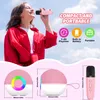 Karaoke Maschine mit 2 kabellosen Mikrofonen, tragbarer Produktbild-Vorschau 7