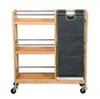 Nischenregal Bambus, mit Polyesterkorb, 20 x 78 x 68 cm Produktbild-Vorschau 6