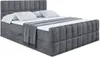ALTDECOR Boxspringbett mit Fußteil, H3 Matratze und Topper Produktbild-Vorschau 2
