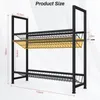 Stojan na přepravky na nápoje Rainsworth s kovovým Náhled obrázku produktu 8