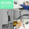 10 Stück Kindersicherung Schrank - Unsichtbare Produktbild-Vorschau 2