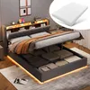 MODFU Boxspringbett 160x200 mit Matratze und Produktbild-Vorschau 1