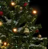 vidaXL Sapin de Noël à neige avec pied de parasol Vert 75 Voir les images du produit 9