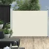 vidaXL Ausziehbare Seitenmarkise 100×500 cm Creme Produktbild-Vorschau 9