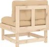Mittelsofas mit Kissen 2 Stk. Massivholz Kiefer Produktbild-Vorschau 7
