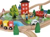 Kruzzel Wooden Railway - batteriebetriebener Zug Produktbild-Vorschau 23