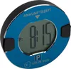 A digital parking disc with a blue face and black trim, displaying the time. Náhľad obrázku produktu