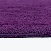 HOMESCAPES Runde Battematte lila 80 cm aus 100% Baumwolle Produktbild-Vorschau 4