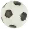 FOOTBALL quietschendes weißes und schwarzes 7cm Produktbild-Vorschau 2