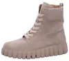 Gabor - Bottines à lacets, couleur beige, style décontracté Voir les images du produit 12
