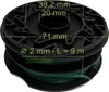 5X cívka nitě + krytka pro Black&Decker GL 710 701 716 720 Náhled obrázku produktu 2