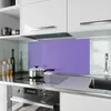 Küchenrückwand Spritzschutz Glas mit Motiv Violetter Produktbild-Vorschau 2