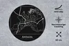 MuchoWow® Mauspad Mousepad Karte - Antalya - Stadtplan Produktbild-Vorschau 2