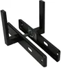 A pair of black door handles with a connecting spindle, shown against a white background. Produktbild-Vorschau
