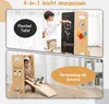 Olvy Lernturm Für Kinder, 4 in 1 Montessori Lernturm, Produktbild-Vorschau 2