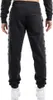 Pánske bežecké nohavice regular fit GRUTNESS Black/White Náhľad obrázku produktu 2