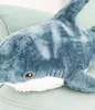 Grand Requin En Peluche 60 Cm Bleu Foncé Voir les images du produit 9