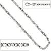 3,1mm Königskette Kette Collier Halsschmuck 925 Silber 45cm Produktbild-Vorschau 3