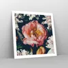 Poster - Poster ohne Rahmen - Blumen Pfingstrose Holzig - Produktbild-Vorschau 7
