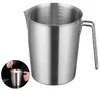 2L Messbecher Edelstahl mit Griff und Ausgießlippe,BPA Frei Produktbild-Vorschau 1