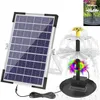 Solar Springbrunnen Pumpe 6W mit Akku 1500mAh, 12 LED & 9 Produktbild-Vorschau 1