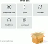 An image showing the contents of a box for a senior mobile phone. Produktbild-Vorschau