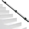 Clanmacy Ringhiera corrimano nero 150cm zincato protezione Anteprima dell’immagine prodotto 10