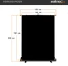 Walimex pro Roll-up Panel Background nero 155 x 200 cm, Anteprima dell’immagine prodotto 5