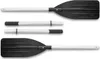 A set of oars for a boat, displayed against a white background. Podgląd zdjęcia produktu