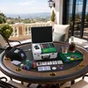 SPORTNOW Pokerkoffer abschließbar Pokerset mit Koffer 300 Produktbild-Vorschau 9