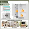 Armoire de cuisine Merax avec tiroirs multifonctionnels et Voir les images du produit 6