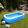 Eddy Toys Pool Aufblasbar Rechteckig mit Ablassventil und Produktbild-Vorschau 4