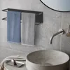 40cm nástěnný věšák na ručníky bez vrtání Koupelnový věšák Náhled obrázku produktu 3