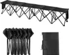 SucceBuy 6-sitzige tragbare Klappbank, Outdoor-Seitenbank Produktbild-Vorschau 8