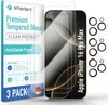 3x Schutzglas Panzerfolie für iPhone 16 Pro Max Produktbild-Vorschau 1