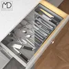 Organizér do kuchyňské zásuvky na příbory, výsuvná Náhled obrázku produktu 4