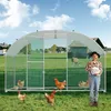 UISEBRT Hühnerstall 3x2m – Robustes Metall-Freilaufgehege Produktbild-Vorschau 10