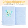 Baby Kapuzenhandtuch 80x80cm aus 100% Baumwolle - Weiches Produktbild-Vorschau 5