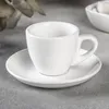 Filiżanka do espresso Wilmax z spodkiem, 75 ml, biała Podgląd zdjęcia produktu 2