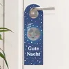 Gute Nacht - guten Morgen Mond und Sonne Türhänger 10er Set Produktbild-Vorschau 5