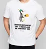 Mr. & Mrs. Panda Größe M T-Shirt Pinguin Bier - Weiß - Produktbild-Vorschau 4