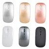 Six computer mice in different colors are arranged in two rows on a white background. Produktbild-Vorschau