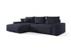 Ecksofa MARELI Blau Schlafsofa, Bettkasten, Seite-Links Produktbild-Vorschau 2
