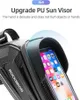 Rockbros B68 Borsa per telaio bici Tasca per telefono 1,7l Anteprima dell’immagine prodotto 4