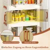 COSTWAY 57 L Boîtes de rangement pliables avec couvercles, Voir les images du produit 5