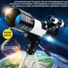 Teleskop für Anfänger – Tragbares Astronomie-Teleskop mit Produktbild-Vorschau 5