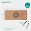 Navaris Yoga Kniekissen - Kniematte Knie Pad aus Kork -  Produktbild-Vorschau 7