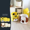HMF Aufbewahrungskorb mit Griffen, 3er Set für Kinderzimmer Produktbild-Vorschau 9